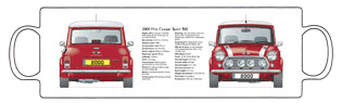 Mini Cooper Sport 2000 (red) Mug 1